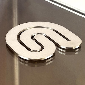 Rowley Metal Coasters | Industrial Minimalist Modern |  Stainless Steel | Designed and Made in England
