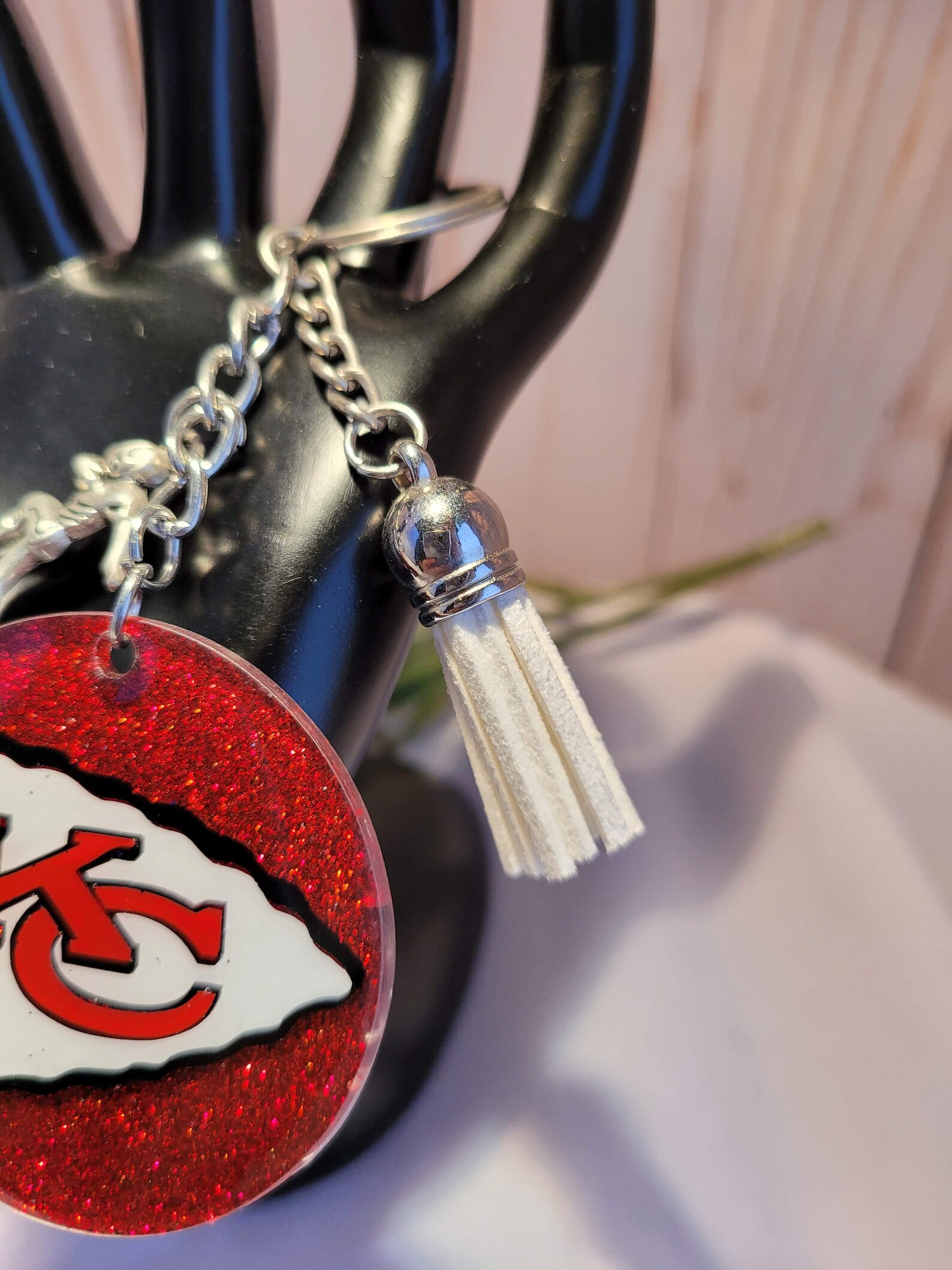Kansas City Chiefs Keychain Etsy