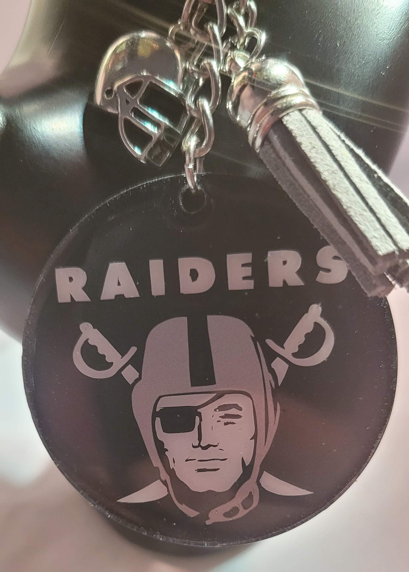 Raiders Key Chain Etsy
