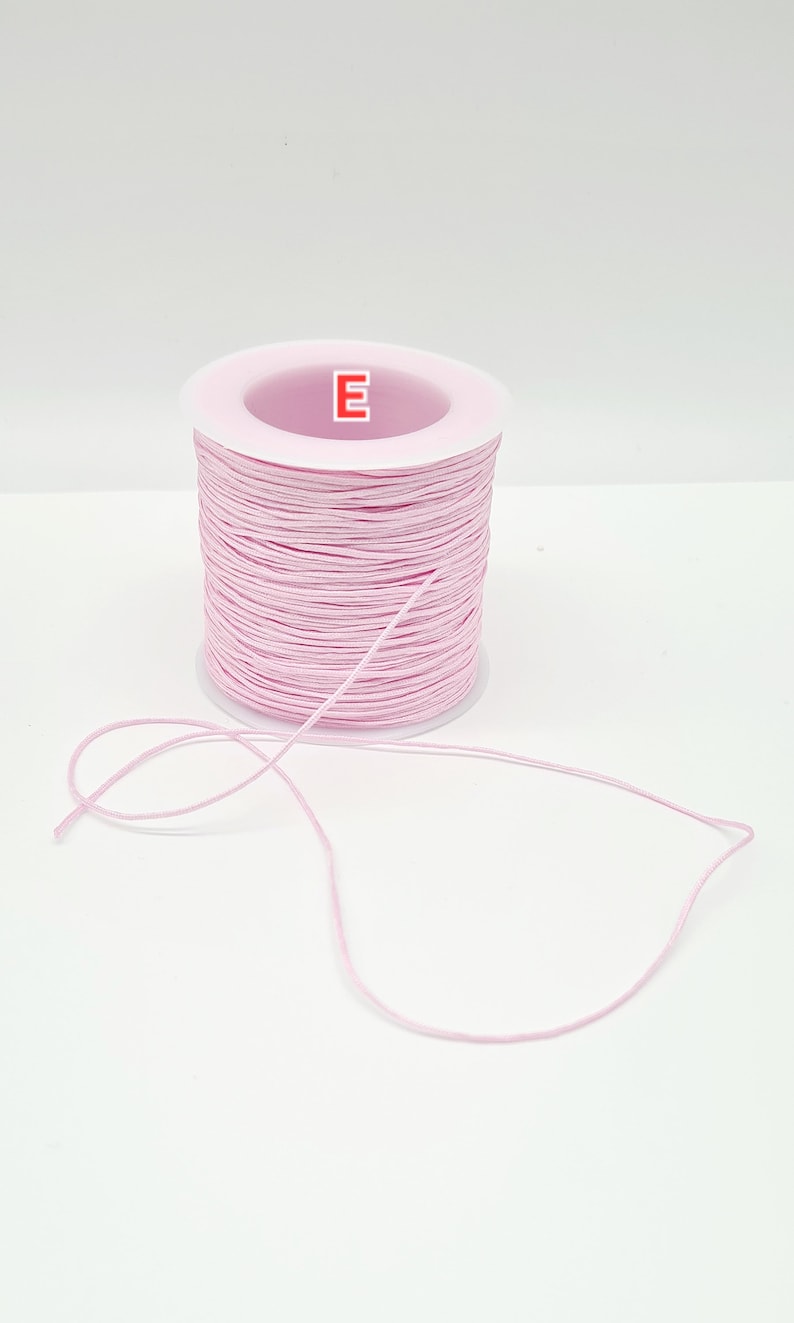 Braided nylon thread macrame thread 0.8mm image 6