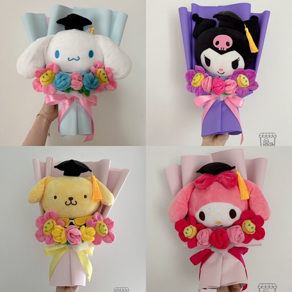 Graduation Bouquet Plush Toy Bouquet Graduation Gift Etsy Canada