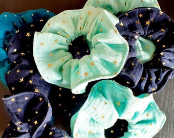 Chouchous / double gauze scrunchies