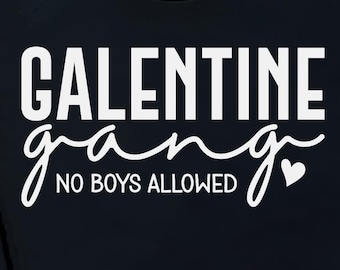 Galentine Gang Png, Galentine Vibes Svg, Galentine Squad Svg, Besties Valentijnsdag Svg, Funny Galentine's Day Gift digitale download