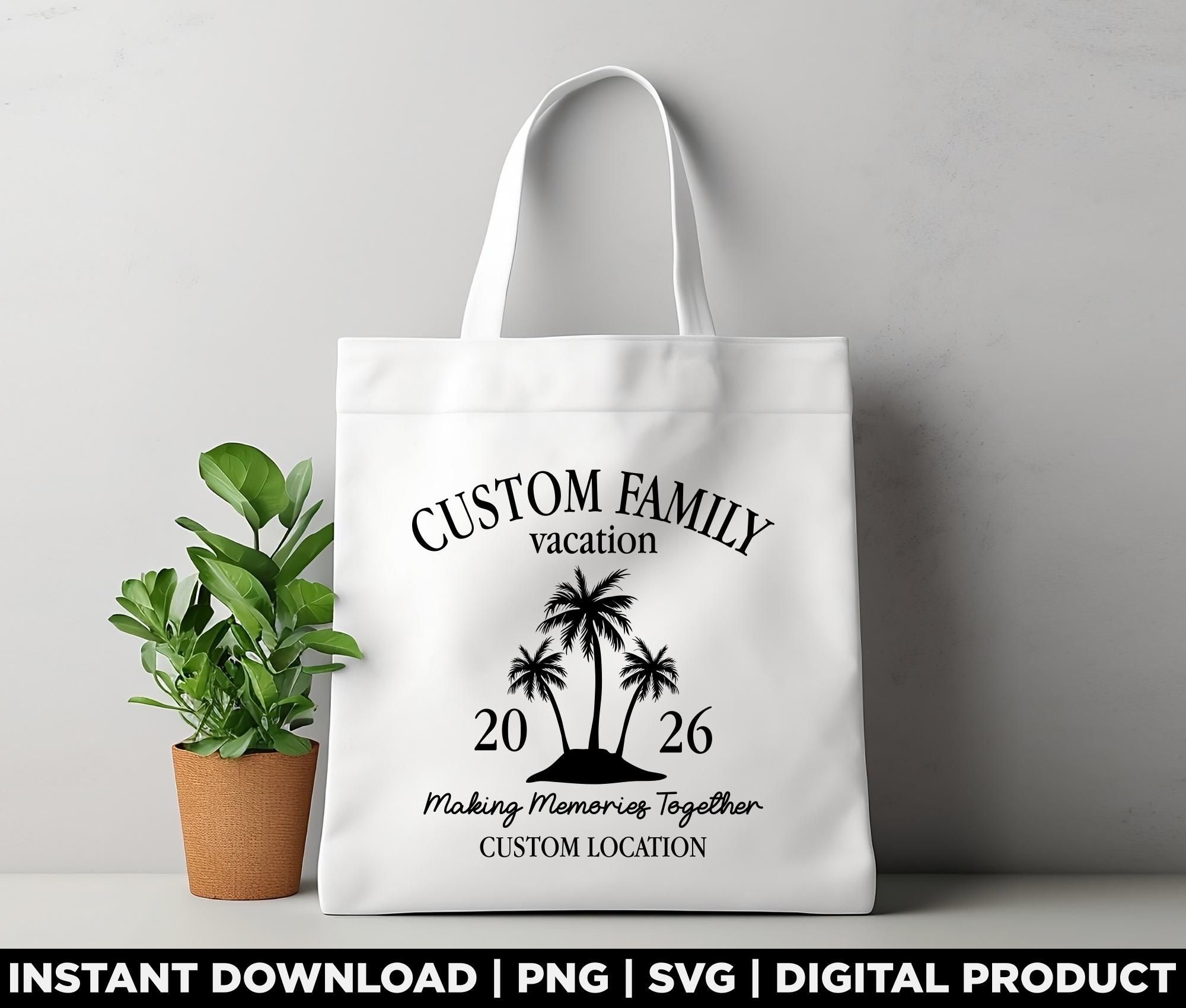 Custom Family Vacation 2026 Svg Png, Personalized Matching Trip Shirt ...