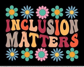 Inclusion Matters Special Ed Teacher Autism Awareness Svg, Autism Mom Svg, Autism, Inclusion Svg, Sped Teacher Svg, Special Education