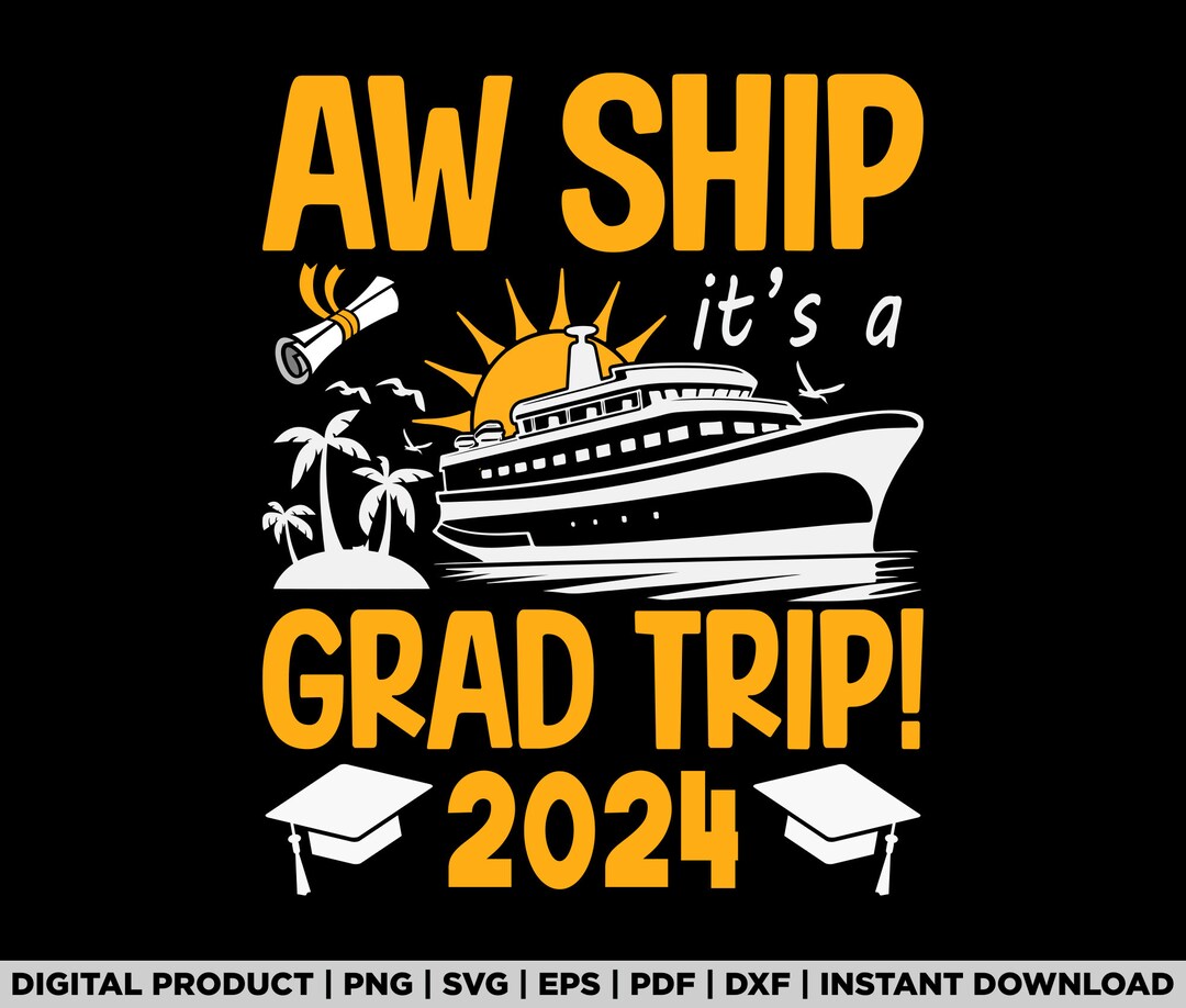 Aw Ship Its A Family Trip Cruise Vacation Beach 2024 Svg, Png, T Shirt ...