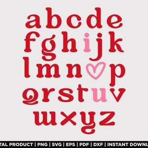 Valentines Day Alphabet ABC I Love You Teacher svg, png, valentine t shirt design, eps, pdf, dxf, cricut files, digital download