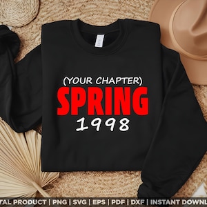 Custom Sorority, Personalized Chapter and Crossin, Sorority, Fraternity svg, Sorority svg, Sisterhood, Soror gift, D332