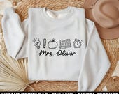 Personalized Teacher Name Svg Png, Custom Teacher Shirt Design, Back to School Gift, Teacher Appreciation Gift, Digital Download, D480
