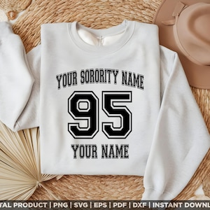Custom Sorority svg, Chapter Name and Year, Personalized Sorority png, Sorority svg, Greek life svg, D334