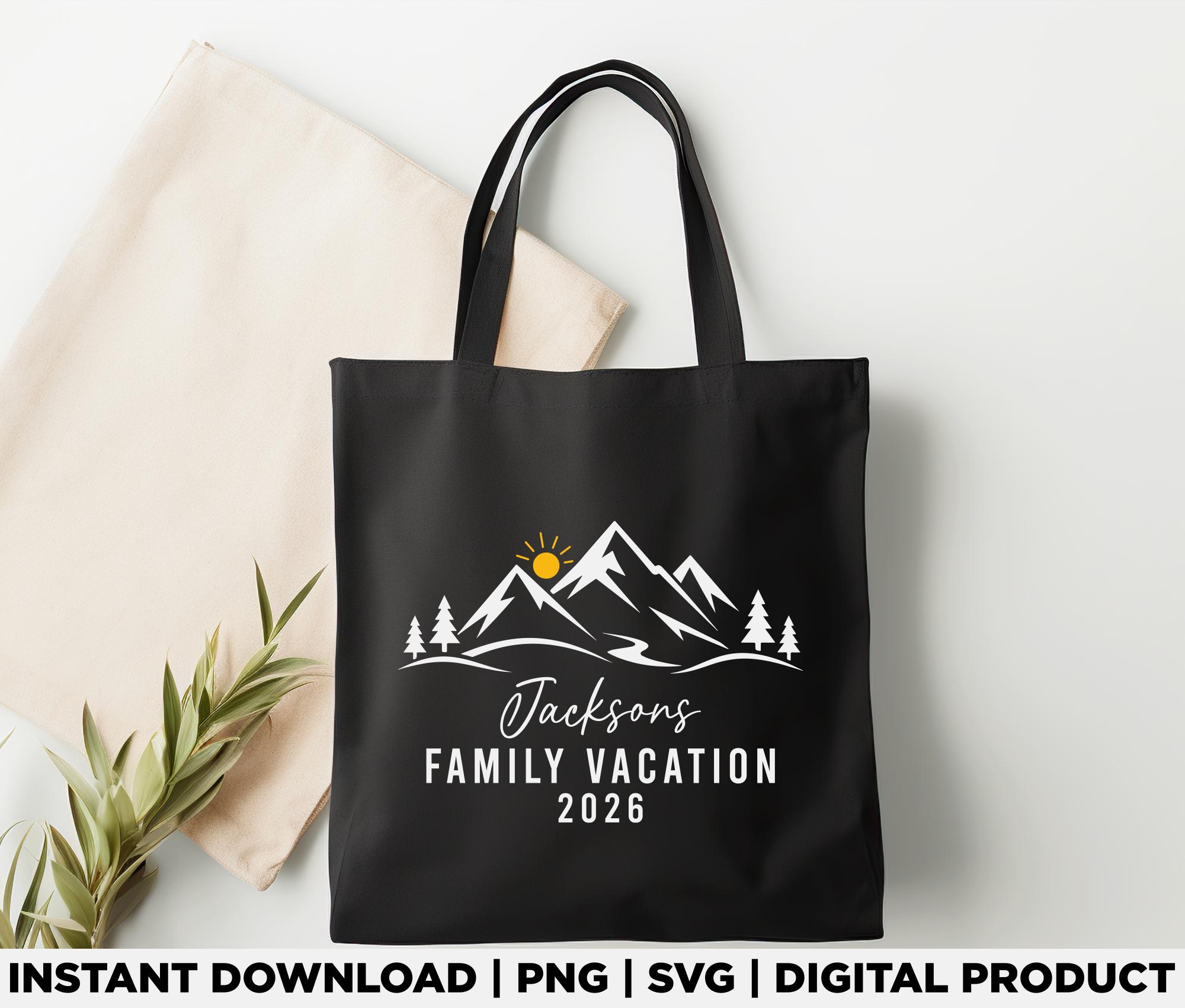 Custom Family Vacation Svg Png, Personalized Family Trip Shirt Design ...