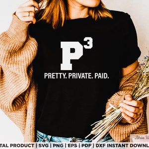 Diseño bastante privado de pago, svg, png, eps, pdf, dxf para camisetas, tazas, pegatinas y más