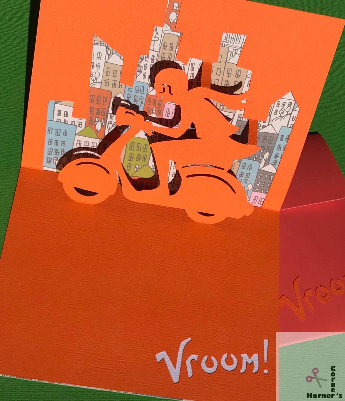 Handmade Pop-up Greeting Card | Etsy