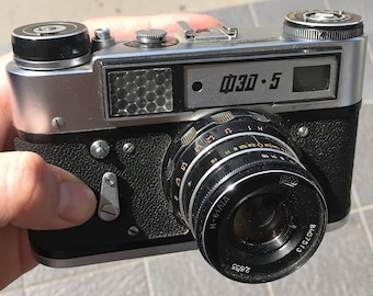 FED 5 ヴィンテージ ソビエト ソ連 レンジファインダーカメラレンズ Industar 61 L/D 2.8/55