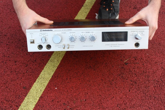 Radiotehnika Vintage Ussr Soviet Amplifier U 101 Etsy India