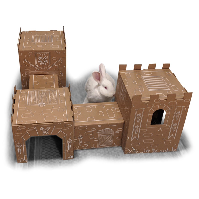 Mega Bunny Castle Set for Bunny's Playhouse Tunnel Etsy