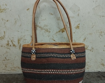 Stylish Baobab bag, Woven handbag, kiondo bag, African handbag, Kenyan handbag, Handbag, Shopping bag,Handmade bag, Maasai bag,Gift for her