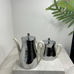 Vackert vintage Fürstenberg kaffe- och tekannaset – ca 1955–1970 – modell 3094 – tysk kvalitet