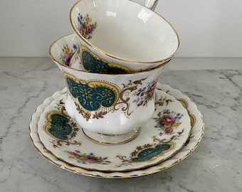 Tasse à café et thé et soucoupe Royal Albert "Berkeley" (lot de 2)