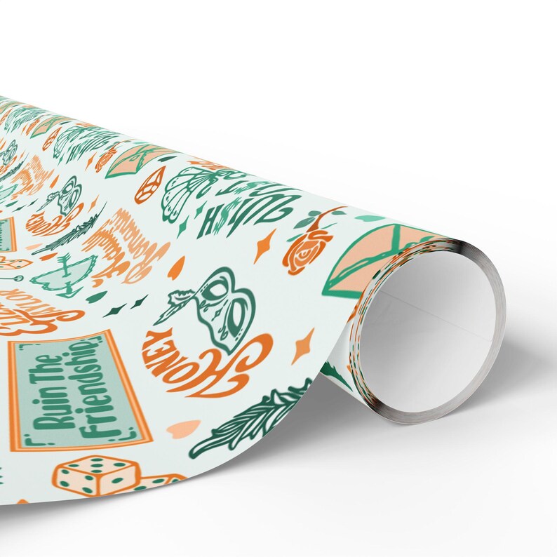 Taylor Gift Wrap Showgirl Christmas Wrapping Paper Roll image 4