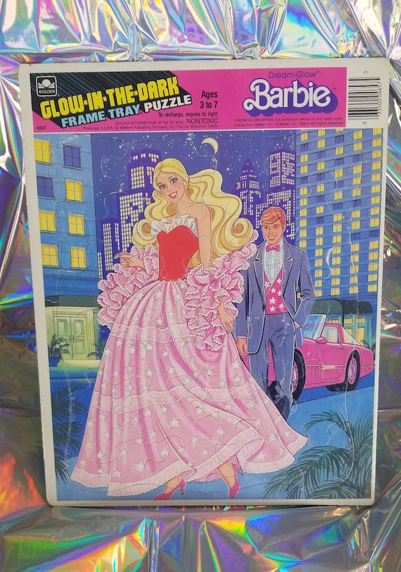 Buy 1986 Dream glow Barbie Puzzle Online in India Etsy