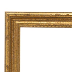 Photo Frame Gold Series 549, Baroque, Vintage Design - All sizes - DIN A2 / A3 / A4 / A5 by RahmenShop