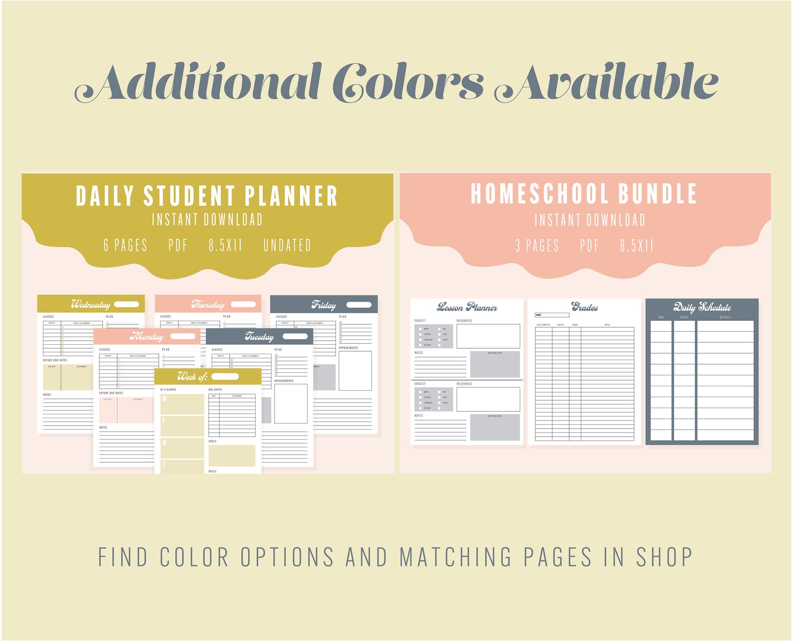Homeschool Gradebook Printable Grade Book Template Instant - Etsy