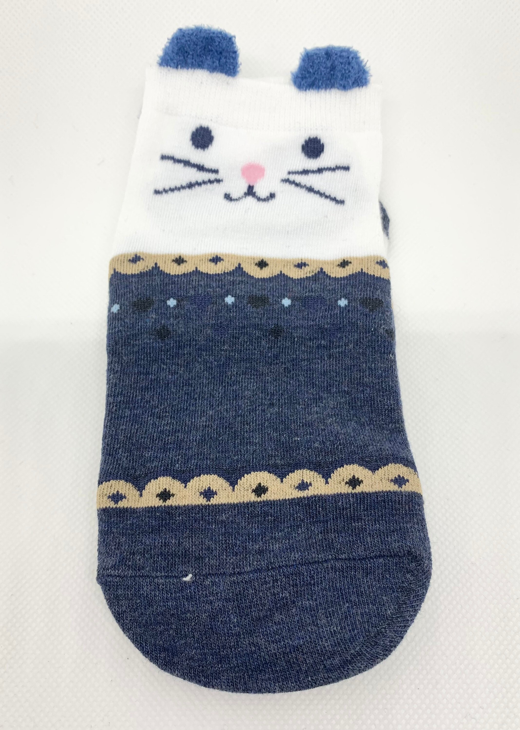 Cute patterned socks Cat socks Animal theme trainers socks Etsy