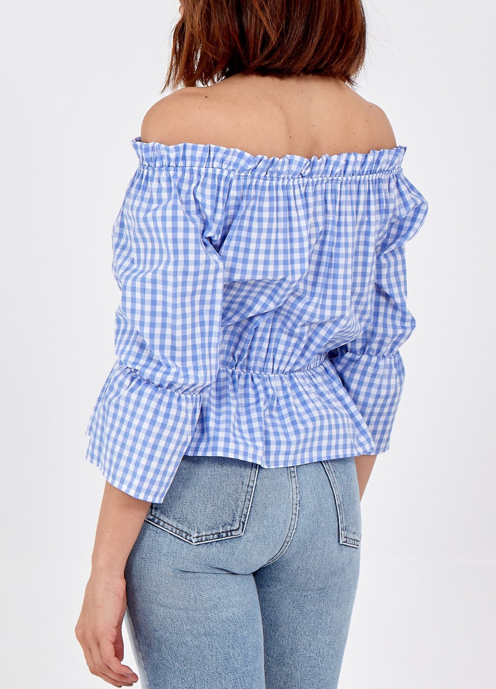 womens summer bardot tops
