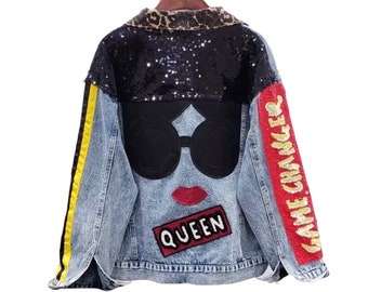 Auf welche Punkte Sie beim Kauf der Jeansjacke mit pailletten achten sollten