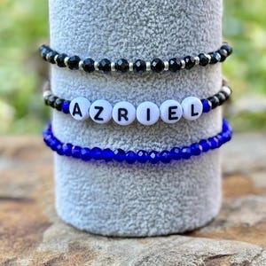 Azriel ACOTAR Night Court Inspired Bracelet Stack