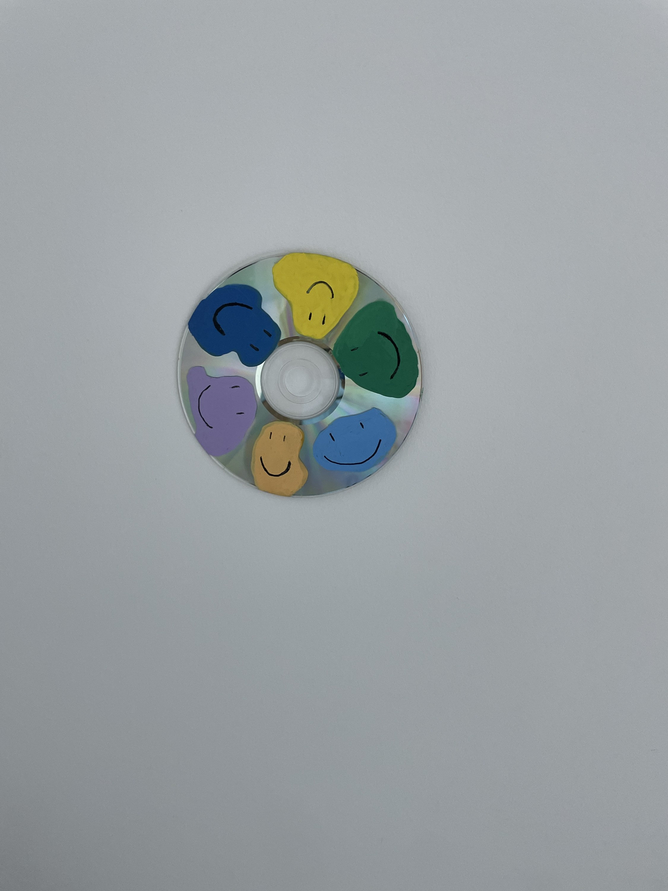 Smiley Face CD Wandkunst/ Dekor Etsy