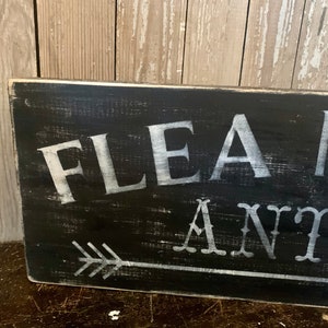 Handmade Vintage WOODEN SIGN Antique Market Primitive Distressed Rustic ...