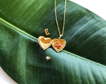 Gold Locket Name Etsy Gold Locket Name Etsy