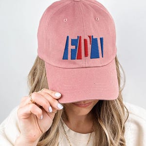 FDT Embroidered Hat, Anti Trump Embroidered Cap, Liberal Protest Statement Embroidered Hat, Democrat Political Satire Cap for Gift