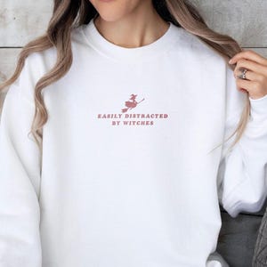 Witches Shirt, Vintage Witches Tshirt, Easily Distracted By Witches Shirt, Halloween Easily Distracted By Sweatshirt Gift For Witches Lover