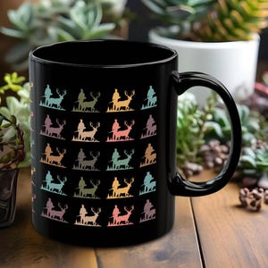 Retro Hunter Mug, Hunting Coffee Mug, Funny Hunting Gift for Men, Deer Hunting Lover Mug, Outdoor Sportsman Gift, Hunter Dad Mug