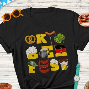 Funny Oktoberfest Party Shirt, Funny Sausage Pretzel Beer T-shirt, Funny Oktoberfest, Beer Shirt, Oktoberfest Shirt, Oktoberfest Sweatshirt