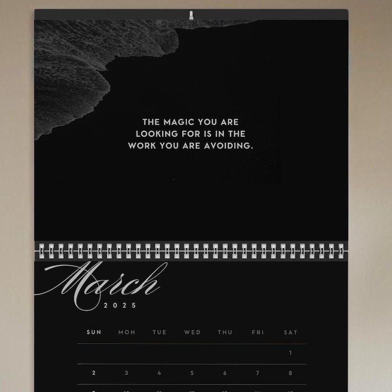 Quotes 2025 Calendar Etsy