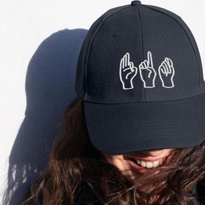 Anti Trump FDT Embroidered Hat, 90s Political Satire Cap, Activist Protest Baseball Hat, Feminist Resist Statement Cap, Liberal Gift Hat