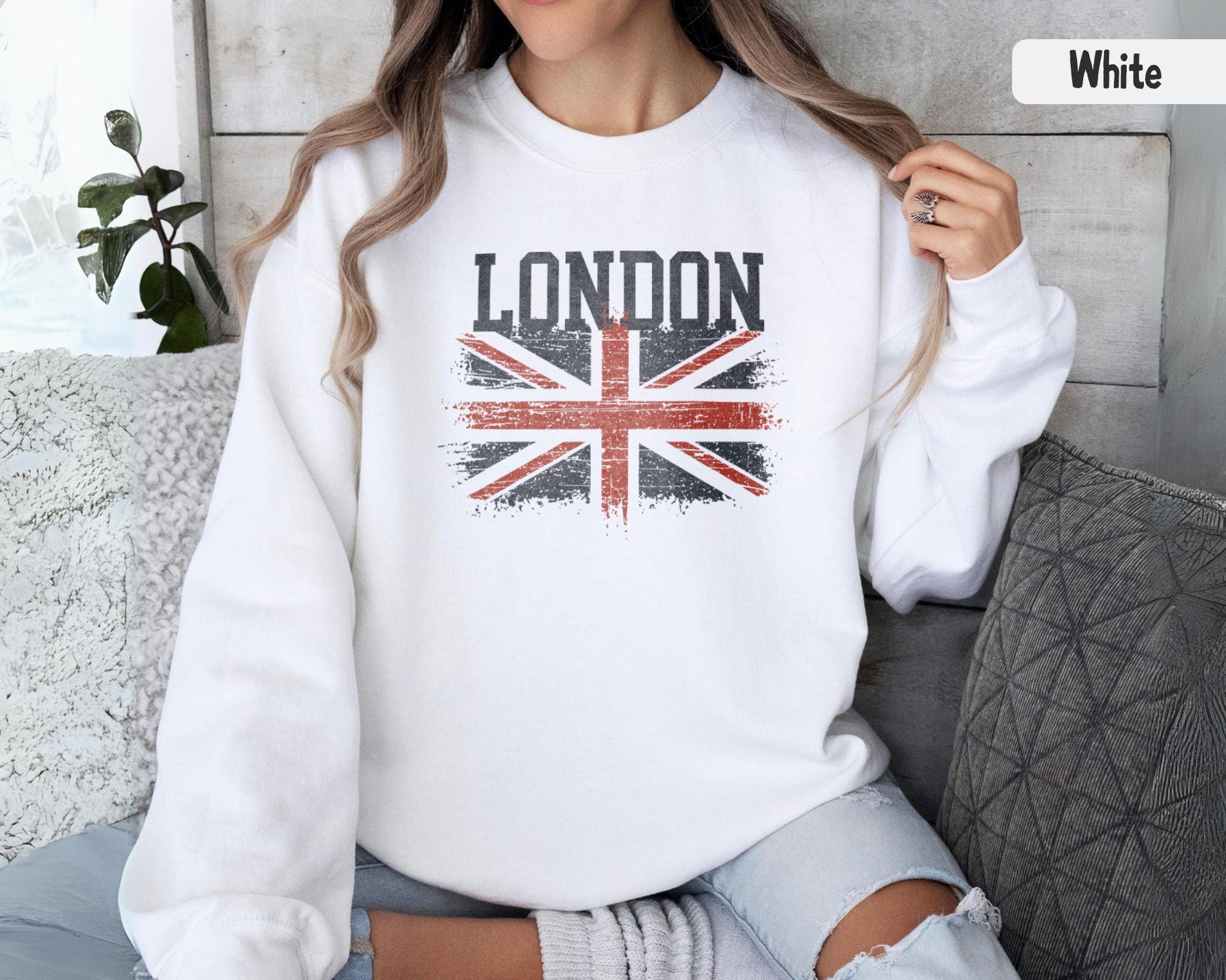 Union Jack Long Sleeve Shirt - Etsy UK