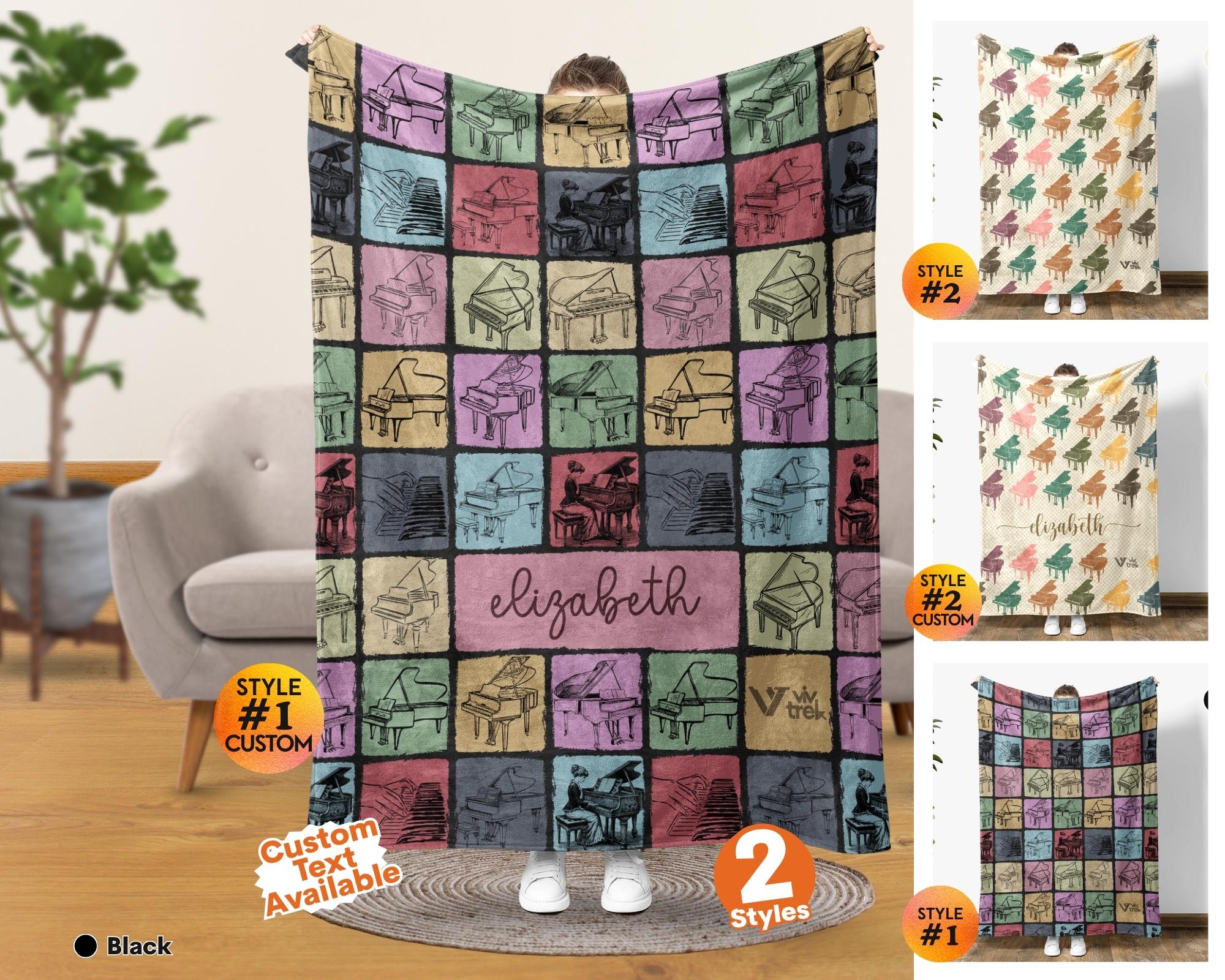 Grand Piano Throw Blanket - Etsy