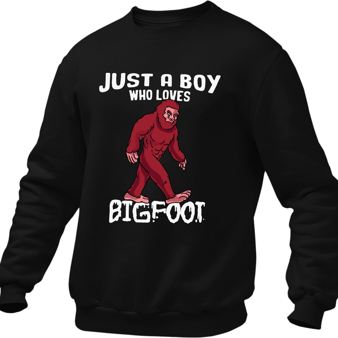 Bigfoot Sweatshirt Sasquatch Sweaters Bigfoot Shirt Hiking - Etsy