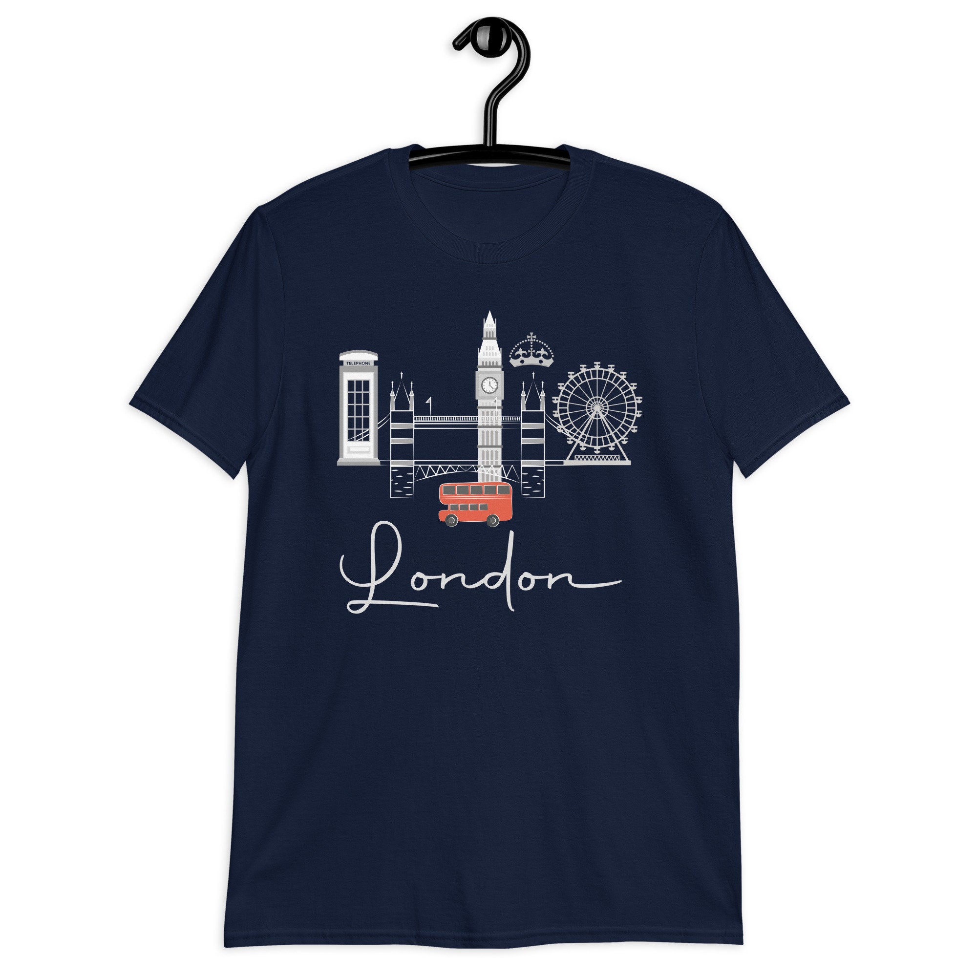 London Shirts England Landmarks T-shirt United Kingdom - Etsy
