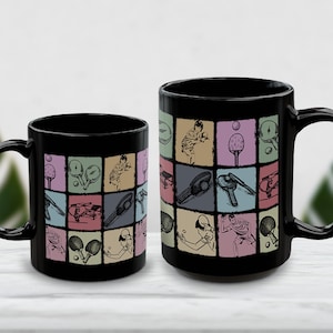 Table Tennis Lover Mug, Ping Pong Enthusiast Coffee Cup, Sports Gift Idea, Table Tennis Inspired Ceramic Mug, Perfect for Fans