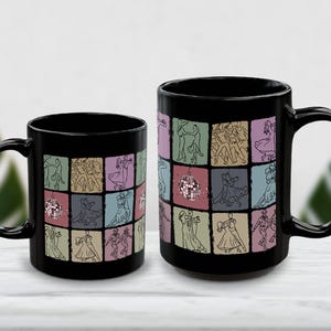 15oz coffee mug sets Mixed Aegean 15 OZ Set of 4 Mixed Tapered Mug Set main image 0