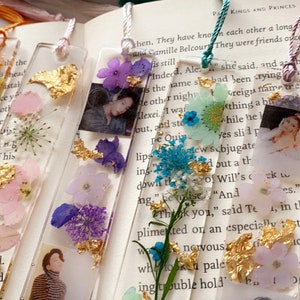 Resin Bookmarks - Celebrity Edition - Christmas gift ideas - gifts for her - birthday gift ideas