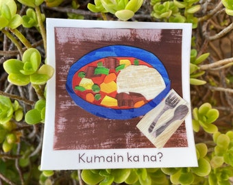 ¿Kumain ka na? Pegatina