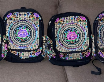 Embroidered Mexican Backpacks