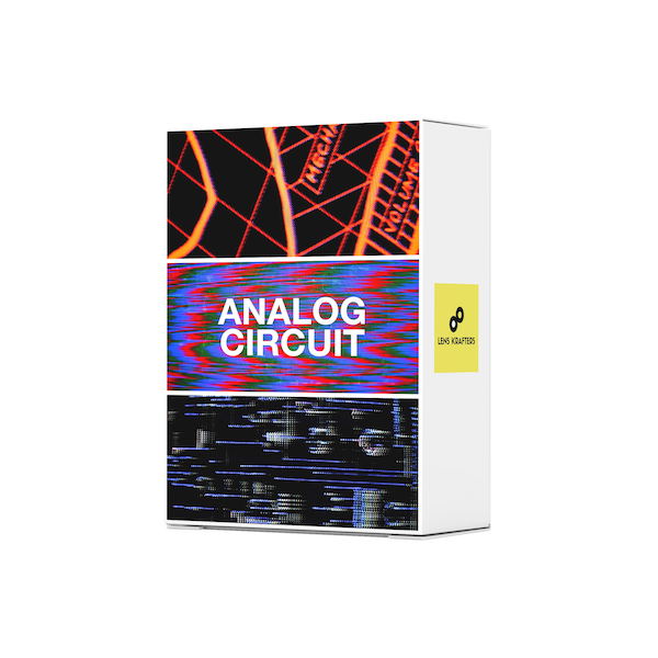 Analog Circuit Bent Texture Video Overlay, CRT Manual Scans, Retro Film Elements, Works in Premiere, Final Cut, After Affects, & more